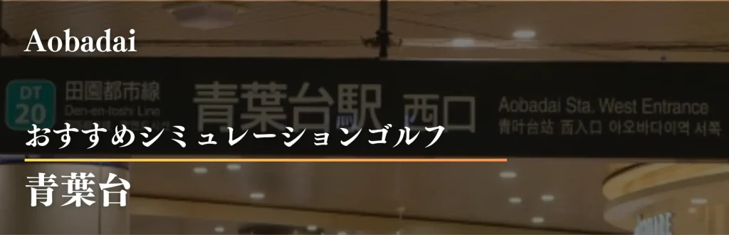 青葉台 インドアゴルフ