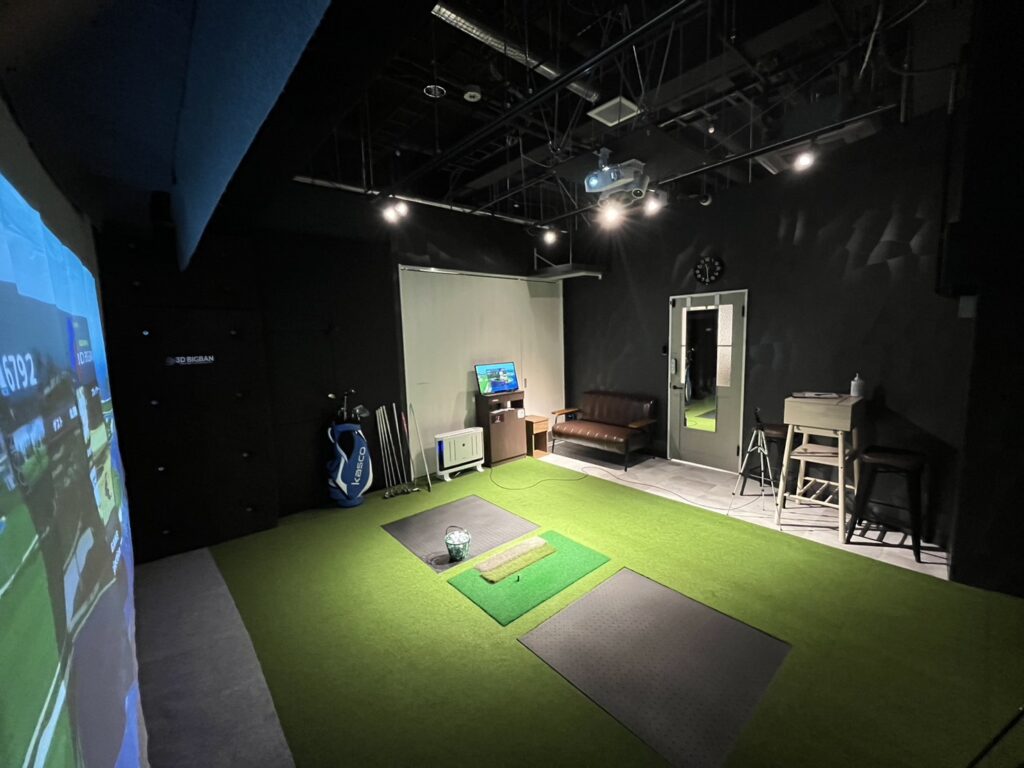 東京都 下北沢周辺,シュミレーションゴルフ,インドアゴルフ